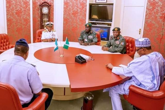 Buhari appoints new service chiefs: President Muhammadu ...