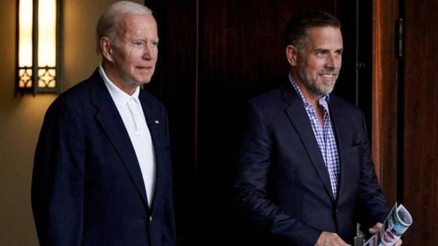 Joe y Hunter Biden