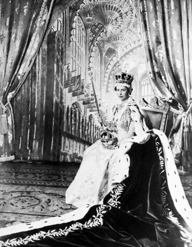 Coronación de Isabel II.