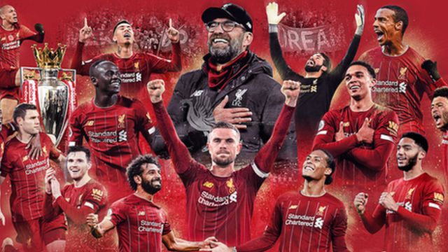 Liverpool ta lashe Premier League bayan shekara 30 - BBC News Hausa