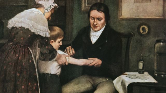 James Phipps, de oito anos, primeiro paciente de Jenner, sobreviveu à vacina experimental