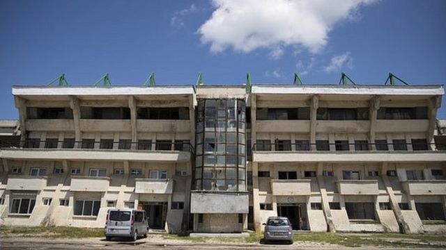 FC Olt's stadium in Scornicesti