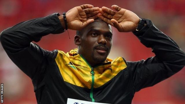 Nesta Carter yahawe inyishu y'ivyapimwe mu kwezi kwa gatanu imbere y'inkino za Olympique z'i Rio