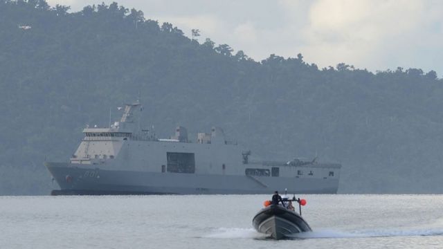 Tập trận chung diễn ra sau căng thẳng giữa Philippines và Trung Quốc tại một khu vực thuộc EEZ của Philippines.