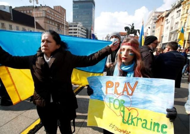 Manifesta&ccedil;&otilde;es tamb&eacute;m est&atilde;o sendo realizadas em Zagreb, na Cro&aacute;cia