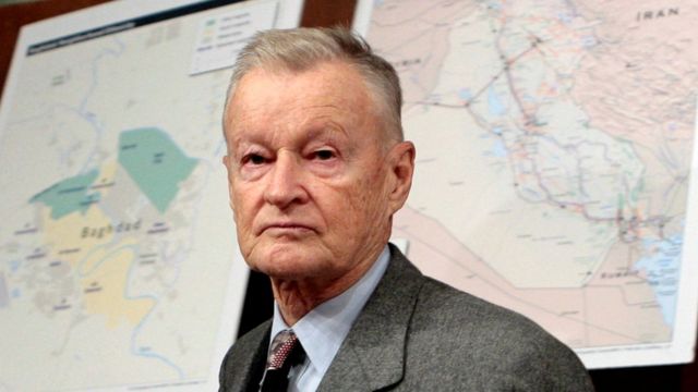 Former National Security Adviser Zbigniew Brzezinski in 2007