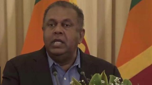 මුදල් සහ ජනමාධ්ය ඇමති මංගල සමරවීර
