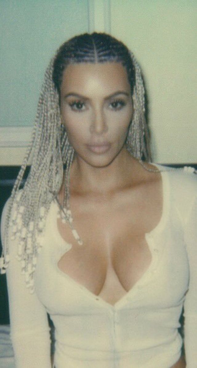 Kim Kardashian Braids Dey Cause Palaver Bbc News Pidgin 7859