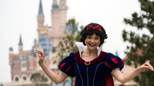 Branca de Neve chega à China