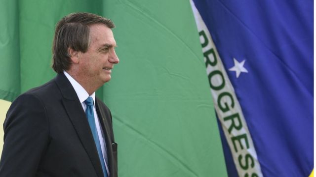 O presidente Jair Bolsonaro