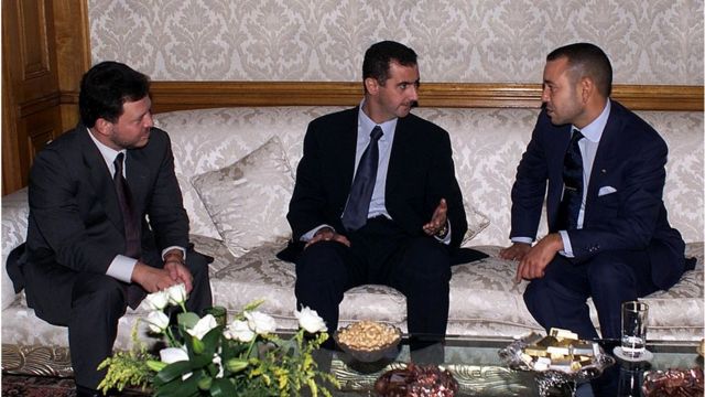 علاقة ملك البحرين الوطيدة مع بشار الأسد