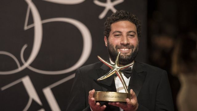 توج الفيلم بجائزة نجمة الجونة الذهبية لأفضل فيلم عربي
