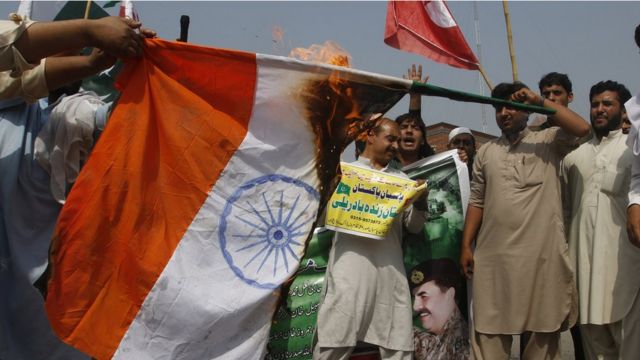 pakistan, an Indian flag, Peshawar