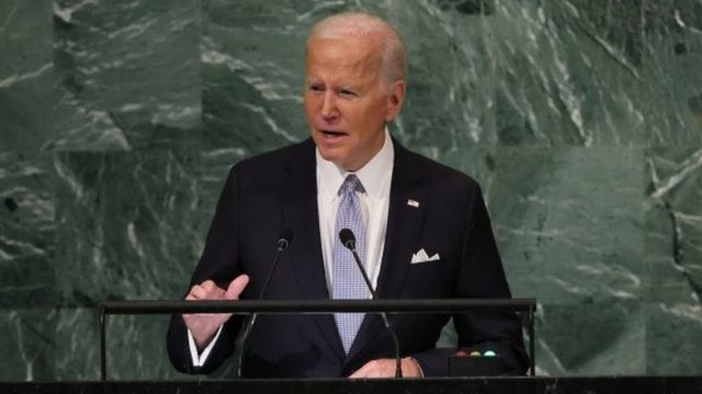Joe Biden at the UN General Assembly
