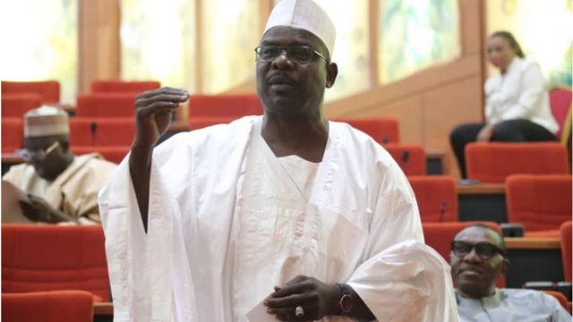Senate President: Sentor Ali Ndume say im no go step down for Ahmad Lawan - BBC News Pidgin