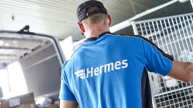 hermes uk courier