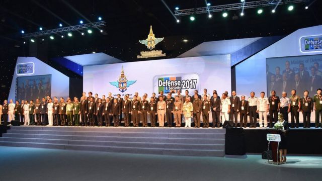နိုင်ငံပေါင်း ၄၀ ကျော်က စစ်တပ် အကြီးအကဲတွေ တက်ရောက်ခဲ့
