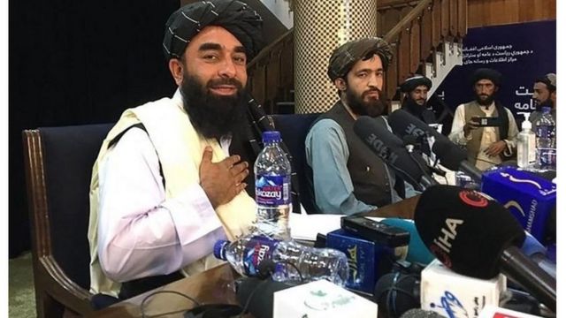 तालिबान के प्रवक्ता ज़बीहुल्लाह मुजाहिद