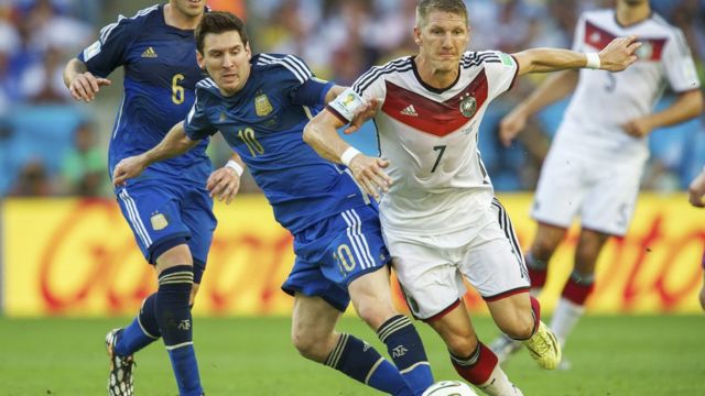 Argentina vs. Alemania en la final de Brasil 2014