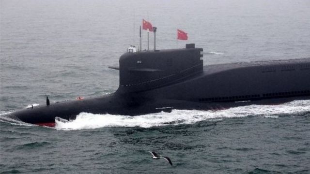 美國擔心中國擴充核武在2050年成為一流核武大國（中國新型戰略核潛艇）