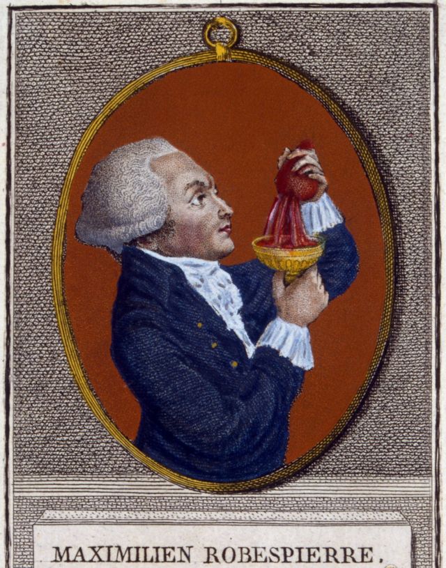 Desenho de Robespierre