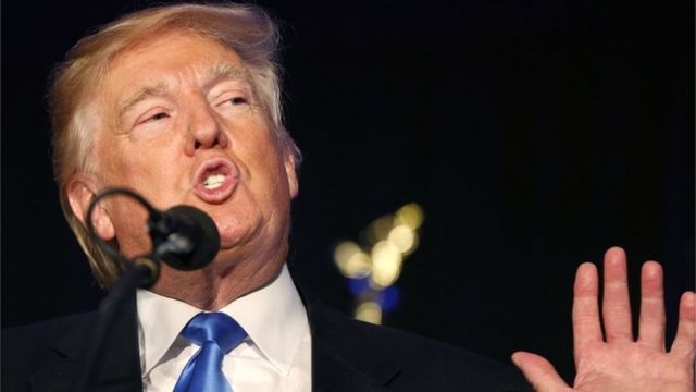 Bigaragara ko Trump ata benshi bamuri inyuma muri ba nyamuke