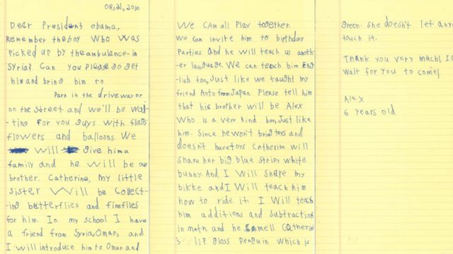 Cópia de carta escrita por Alex
