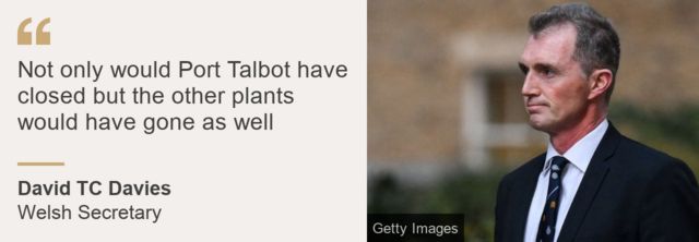 Tata Steel: Port Talbot steelworks gets £500m by UK government - BBC News