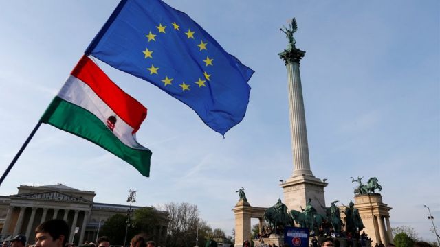 Протесты в Будапеште