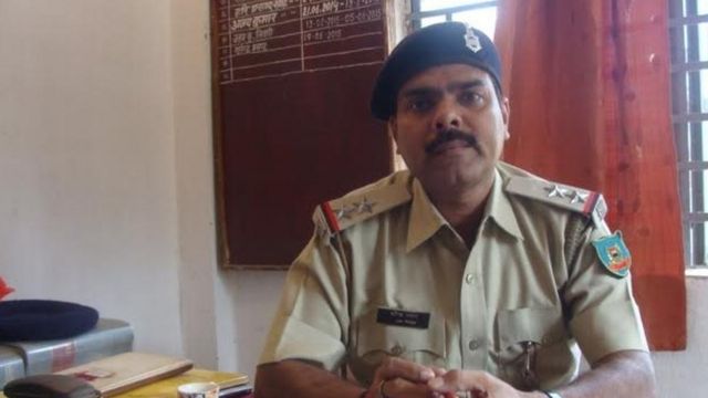 नारायपुर थाने के नए प्रभारी सुरेंद्र प्रसाद.