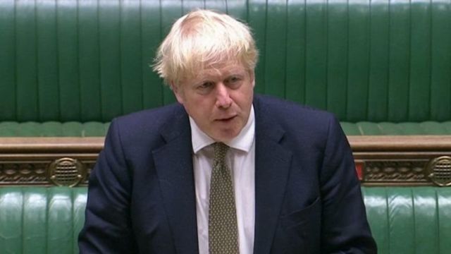 British Prime Minister Boris Johnson