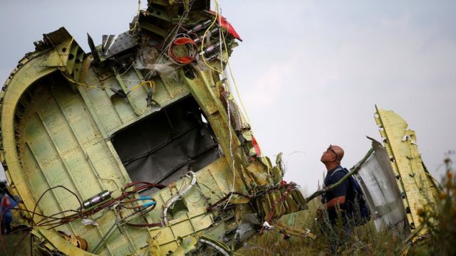 Restos del MH17