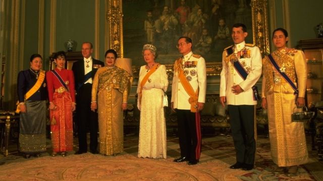 สมาชิกพระราชวงศ์ไทยและอังกฤษ