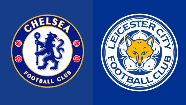 Chelsea and Leicester badges