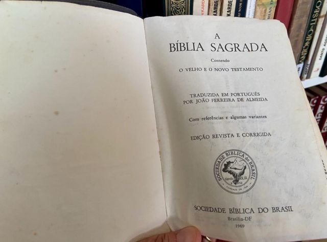 Edição de 1969 da Bíblia de João Ferreira de Almeida