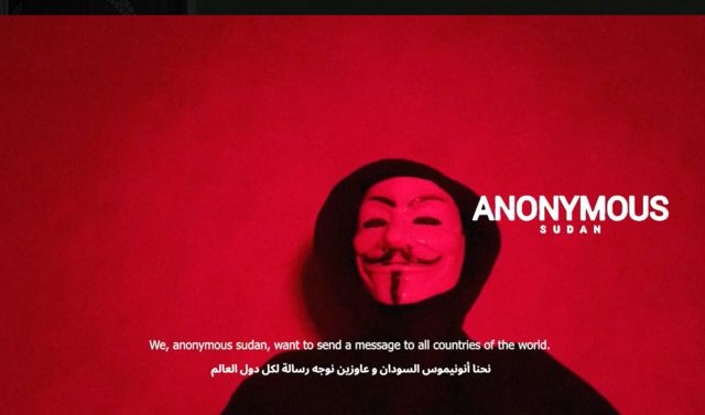 The group would not agree to a video or audio interview, but has posted a clip with one of its hackers online