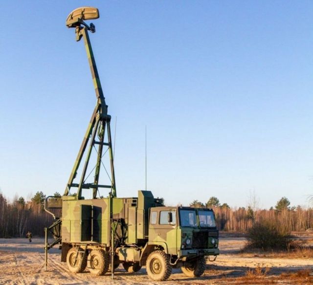 Радары малой дальности Giraffe 75 шведского производства
