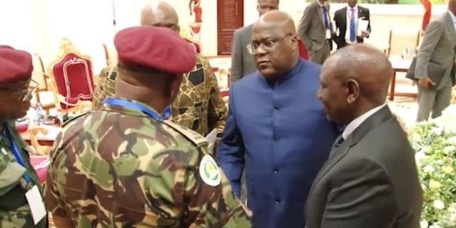 Tshisekedi i Bujumbura nyumvikanye abwira Gen. Jeff Nyagah ati: "nimusubize ibyo abaturage basaba"