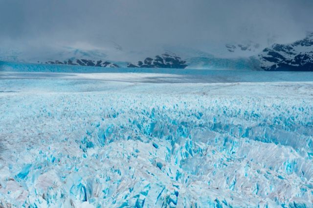 Glaciar Perito Moreno en Argentina.