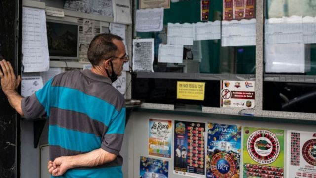 Venezuelano em lotérica