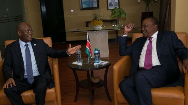 Magufuli na Kenyatta