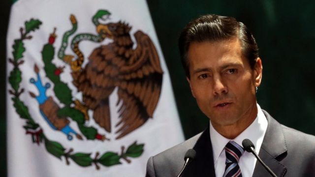 ペニャニエト大統領はメキシコ人の安全確保が優先事項だと語った