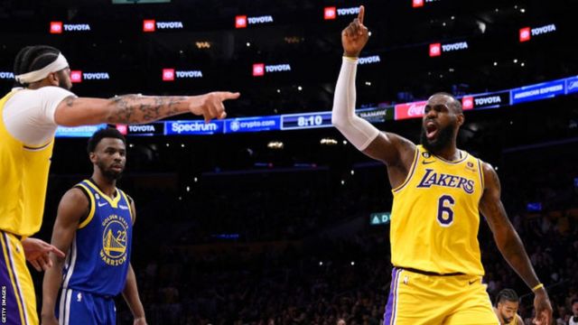 NBA play-offs: LA Lakers beat Phoenix Suns as Brooklyn Nets win again - BBC  Sport