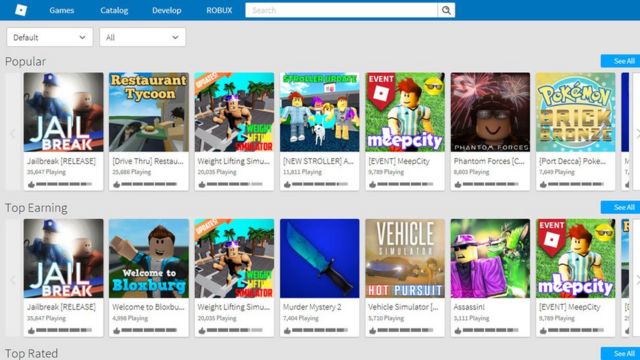 Roblox La Plataforma De Juegos Con La Que Algunos Adolescentes Estan Ganando Millones De Dolares Bbc News Mundo - roblox juego en linea gratis