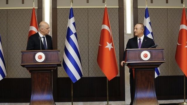 Δένδιας και Τσαβούσογλου