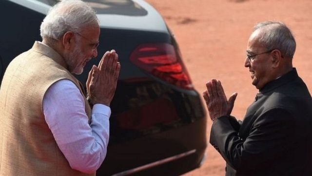 பாஜகவுக்கு உதவுவாரா பாரத ரத்னா பிரணாப் முகர்ஜி?