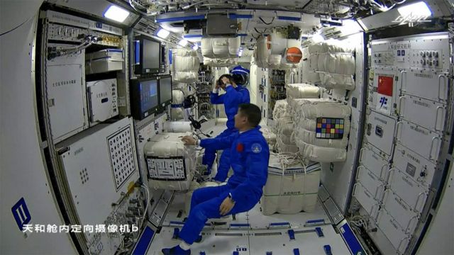 The Chinese state media released this video documenting the life and work of astronauts on Wednesday (June 23).