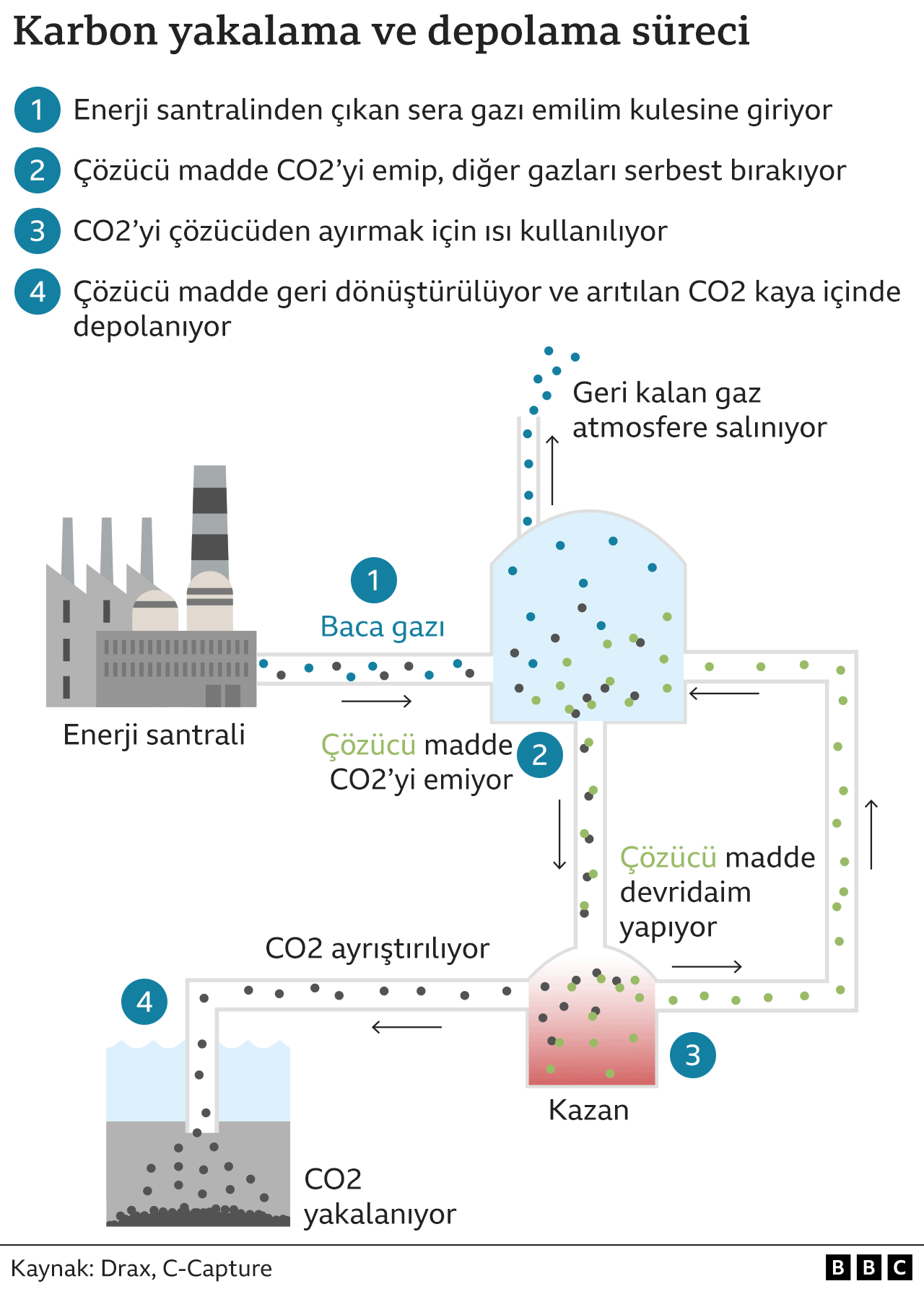 karbon yakalama süreci grafiği