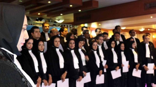 مراسم تحلیف وکلا در اصفهان