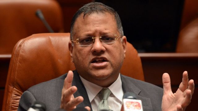 මහ බැංකු අධිපති අර්ජුන මහේන්ද්රන්